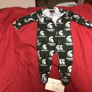 Michigan state baby Onesie